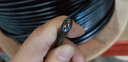 万级六类网线室外防水防晒冻【23AWG-0.57mm国标无氧纯铜芯】6类千兆工程家用POE监控户外专用20米黑色 实拍图