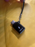 川宇川宇Type-C转接头USB3.2安卓手机OTG数据转换头线兼容USB3.0 2.0苹果15华为iPad平板U盘读卡器键鼠 黑色（带挂绳款） TypeC转USB 实拍图