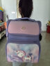 卡拉羊书包小学生男孩女生1-4年级儿童减负双肩背包儿童节礼物2029紫色 实拍图