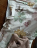 洁丽雅四件套 A类全棉抗菌磨毛加厚双人家用床上用品 100%纯棉AB版 1.5/1.8M床  凌霄苏语 实拍图