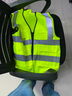 泊友反光背心高亮多口袋施工工程马甲安全应急救援警示均码 实拍图