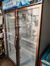 新飞（frestec）展示柜冷藏酒水饮料冰柜双开门商用冷柜水果蛋糕冷藏保鲜柜超市直冷玻璃门大容量便利店立式啤酒柜 双门玫瑰金900L【4D风冷无霜】 实拍图