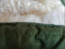 惜暖羊毛大衣男冬季皮毛一体羊皮外套真羊毛加厚保暖长款棉服棉衣东北 （草绿）短毛羊剪绒可拆内胆 加大 【180斤以上】特优皮毛 实拍图