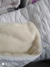 无印良品100%澳洲羊毛床褥毯子单人宿舍加厚床垫遮盖物家用保暖羊羔绒褥子 羊毛白色【100%羊毛 无异味】 90*190cm【加厚保暖 升温迅速】 实拍图