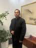 雅鹿行政夹克男春秋新款翻领商务休闲爸爸装外套中老年上衣父亲节礼物 YQS17X63220黑色-翻领 XL /180 【建议拍大一码】 实拍图