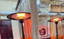 雷仕德朗（ROSTDL）伞型取暖器碳纤维电暖器客厅家用餐厅酒店大堂户外取暖烤火炉室外取暖炉大型 3000w 立式升降机械版/黑色 实拍图