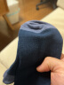 Gap男装洋气拼色休闲袜子442205 款男士深色时尚中筒袜三双装 海军蓝 均码(24-26cm) 实拍图