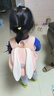 GERM儿童书包幼儿园超轻背包防丢失小书包出游女童男孩小背包 泡泡兔 实拍图