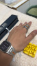 MR.MULL星图机械风iwatch1-9钛合金蝴蝶扣金属钢改装苹果手表带ultra49mm 不锈钢接口+条纹不锈钢表带银色 49mm（ultra1/2代）商品没有手表 晒单实拍图