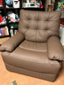 乐至宝LAZBOY轻奢真皮功能单椅懒人沙发客厅落日哈尼电动深棕【7天发】 实拍图