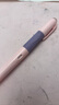 得力（deli）热敏可擦学生矫姿钢笔 写错即擦不留痕儿童初学练字正姿钢笔（3笔3可擦晶蓝墨囊1润笔器） SF542-3 实拍图