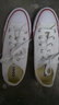 匡威（Converse）官方All Star经典帆布男女低帮休闲运动小白鞋101000 101000/白色 36 实拍图