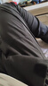 真维斯（Jeanswest）休闲裤男士春夏新款2025商务修身小脚裤纯色弹力百搭时尚长裤子男 黑色 33 码(2尺6) 实拍图