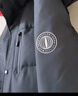 雪中飞鹅绒羽绒服男士短款脱卸帽加厚保暖休闲商务秋冬外套男装190 实拍图