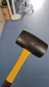 锴达（KELTONN）橡胶锤500g橡皮锤安装锤子塑料榔头瓷砖地板安装工具 KT41015 实拍图