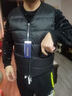 罗蒙羽绒全身加热马甲男电暖马夹充电带自动发热衣服智能温控电热背心 黑色 经典款：2万毫安 原装电池 XL 实拍图