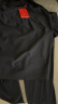 皮尔卡丹（pierre cardin）高端轻奢短袖T恤男士桑蚕丝休闲运动套装长裤休闲两件套针织 8830#藏青 175/XL【建议体重135-150斤】 晒单实拍图