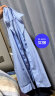 杉杉【DP免烫】长袖衬衫男士蓝色秋季商务休闲纯棉衬衣 蓝色小格 41  晒单实拍图