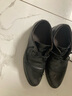 波图蕾斯轻便男士系带商务休闲皮鞋保暖正装棉鞋男 6003 黑色(加绒) 38 实拍图