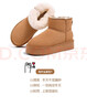 骆驼（CAMEL）懒人毛毛鞋雪地靴女反绒增高厚底冬季保暖靴 L23W275056 驼色 38 实拍图
