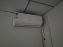 申花空调补贴 节能空调挂机 家用 壁挂式 卧室出租屋 省电变频  以旧换新 安静低音快速冷暖独立除湿 大1.5匹 一级能效 【单冷】全铜管 无安装 送货入户 实拍图