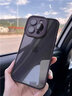 韵宁 自带镜头膜高级感黑色适用苹果16promax手机壳iphone手机保护套壳膜一体透明简约耐脏全包防摔壳 【钛原色-自带镜头膜】 iPhone15ProMax 实拍图