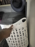 爱丽思（IRIS） 脏衣篓浴室大号脏衣篓塑料洗衣篮装脏衣服污衣篮子桶收纳筐衣篮 【爆】39升 白色【3-4人适用】 实拍图