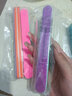 阿嚓热指甲锉/抛光条A1p201-四面抛光块指甲挫海绵美甲双面打磨砂条打磨 修甲打磨套 6件 实拍图