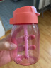 特百惠（Tupperware）嘟嘟CC企鹅350ml儿童水杯子学生夏季可爱便携带拎绳塑料杯 甜蜜粉（吸管） 350ml 1个 晒单实拍图