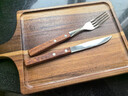 格娜斯相思木牛排盘木质西餐盘餐具长方形牛扒盘披萨盘实木板托盘小号 实拍图
