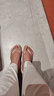 havaianas明星同款Slim细带夹脚女人字拖平底海边沙滩夏情侣拖鞋 2719-浅棕色 35-36 巴西码 实拍图