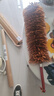 鸿涤手工真鸡毛老式掸子除尘扫灰加厚密不掉毛家用汽车可伸缩清洁神器 【火龙】木柄脖毛加长加厚红棕色 实拍图