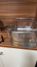 悠梵萌办公室鱼缸加厚透明乌龟缸客厅家用桌面圆形迷你小型金鱼缸 晒单实拍图
