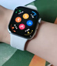 华为HUAWEI WATCH FIT 4 悦动白氟橡胶表带 华为运动智能手表超轻薄大屏潮流运动蓝牙通话睡眠监测fit4 实拍图
