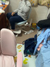 浪莎儿童保暖内衣套装无痕宝宝睡衣秋冬中大童男孩女孩青少年秋衣秋裤 男童-丈青 170cm 建议体重85-95斤 实拍图