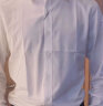 南极人衬衫男纯色长袖商务衬衫男士棉质舒适衬衣外套修身白衬衫男2XL 晒单实拍图