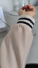 她享休闲外套女春秋百搭棒球服外套气质简约短款夹克上衣 T143U2021 实拍图
