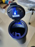 YAC日本车载烟灰缸可拆卸水洗太阳能LED灯带烟夹安全耐高温高阻燃 晒单实拍图