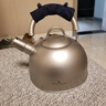 必唯（BOUNDLESS VOYAGE） 纯钛钛锅烧水壶茶壶2L大容量户外露营锅具旅行咖啡壶明火 实拍图