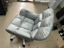 罗鹿电脑椅电竞椅办公室椅子女生学习椅座椅人体工学椅化妆椅升降转椅 高级灰-舒适海绵款 实拍图