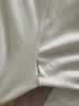 罗蒙（ROMON）长袖T恤男士纯棉纯色黑白体恤圆领上衣简约纯色打底衫 白色 2XL 实拍图
