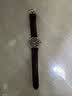天梭（TISSOT）【官方授权店】 瑞士手表 新款卡森臻我系列1853石英小美人女表 酒红色皮带T122.210.16.373.00 实拍图