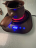容山堂粗陶普洱煮茶器电陶炉陶瓷侧把高档功夫茶具套装明火烧水壶 小悦电陶炉-黑胡桃 0L 实拍图