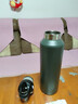 REVOMAX锐虎单手开盖水杯无螺纹保温杯男士大容量保冷杯砂石绿592ml 实拍图