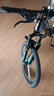 飞鸽山地自行车成年人男女变速轻便双碟刹学生青少年越野赛车山地车 黑蓝色 三刀轮 适合150-175cm 24英寸 24速顶配 实拍图