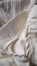 LPOX法式衬衫外套女夏设计感小众薄款亚麻衬衣开衫肌理感上衣 杏色 2XL [体重穿125-135斤] 晒单实拍图