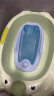 COOKSS婴儿洗澡浴架躺托可坐宝宝浴盆防滑垫新生儿浴网通用洗澡神器蓝 晒单实拍图