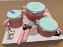 babycare婴儿口水巾围嘴围兜一次性柔软小方巾防脏围兜霸王龙托比5片 实拍图
