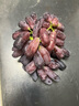 教蔬鲜生【顺丰直达】现摘无籽蓝宝石新鲜葡萄金手指黑美人拇指黑提子 3斤净重单果【10mm-15mm】 实拍图