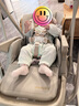 哈卡达（HAGADAY）宝宝餐椅婴儿成长椅学座椅多功能椅子家用餐桌椅子可折叠学坐神器 【摇椅+免安装】古兰凰Pro 实拍图